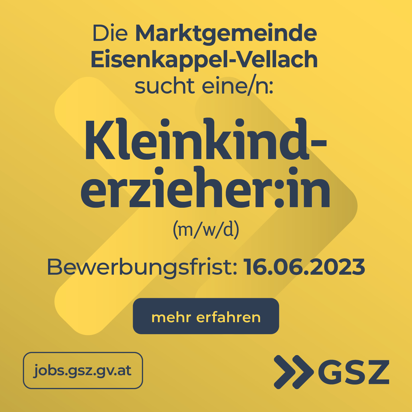 Stellenausschreibung