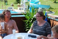 Cafe im Erlebnisfreibad Foto